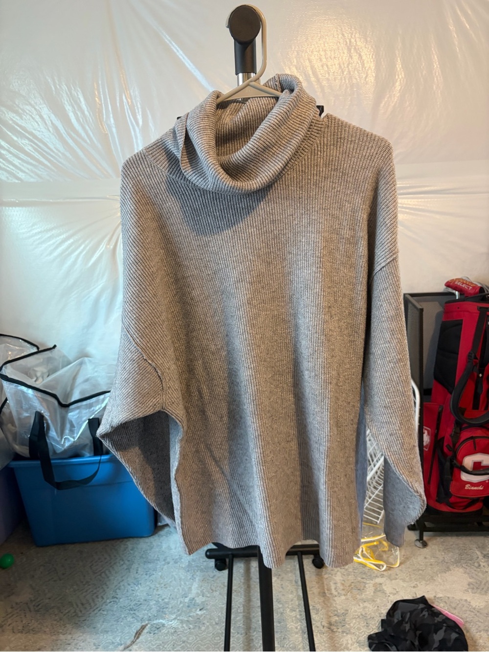 Free people oversized turtle neck sweater